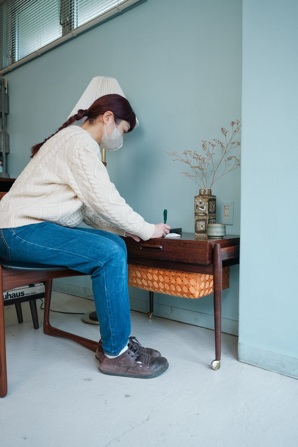 Danish Vintage Sewing Wagon Rosewood/デンマークヴィンテージ ソーイングワゴン サイドテーブル ローズウッド 北欧家具