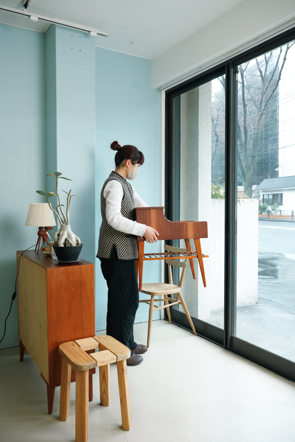 Ferdinand Lundquist AB Bedside Table Swedish Vintage/スウェーデンヴィンテージ ベッドサイドテーブル チェスト 北欧家具