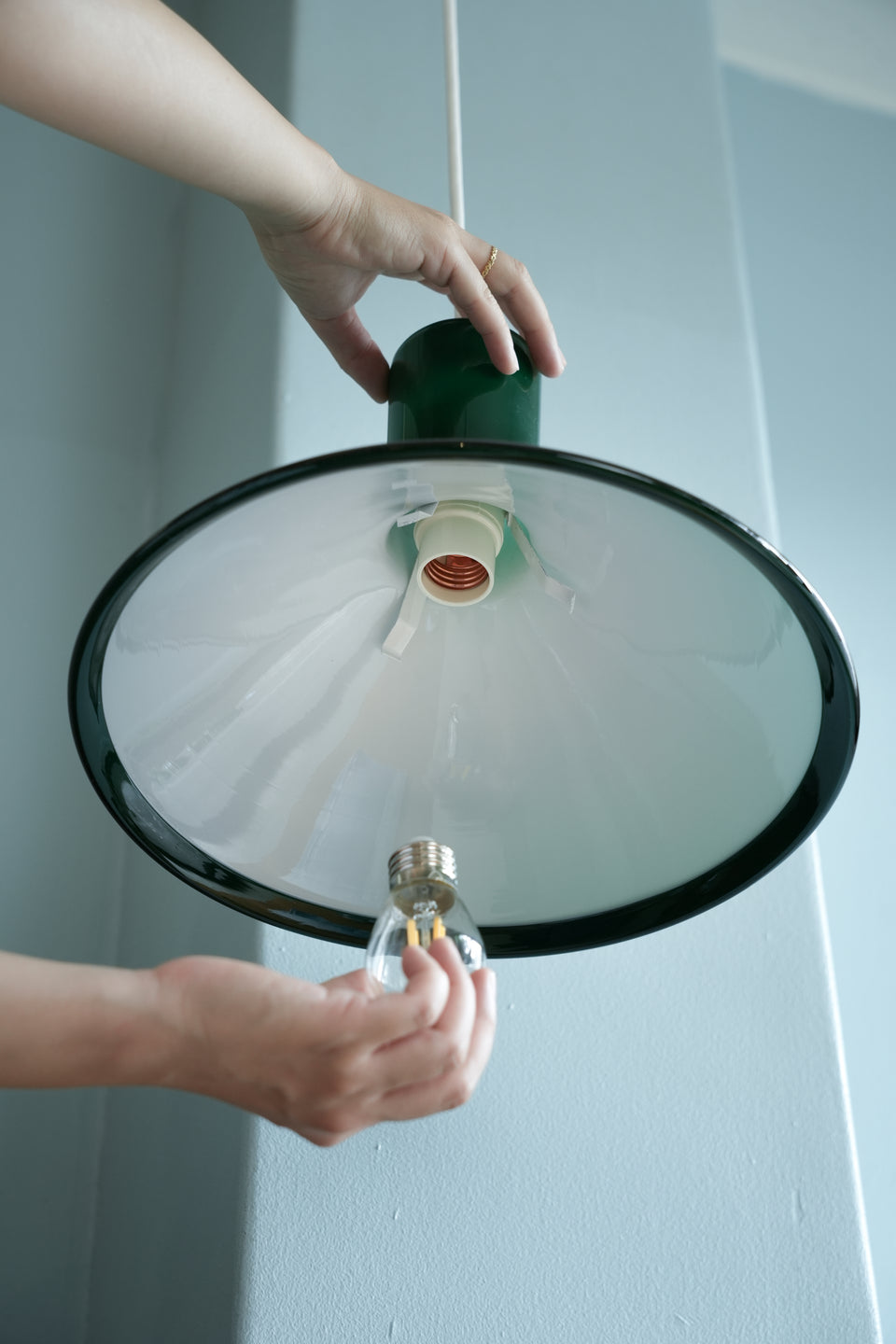 Holmegaard Pendant Light P&T Green Michael Bang/ホルムガード ペンダントライト グリーン マイケル・バング