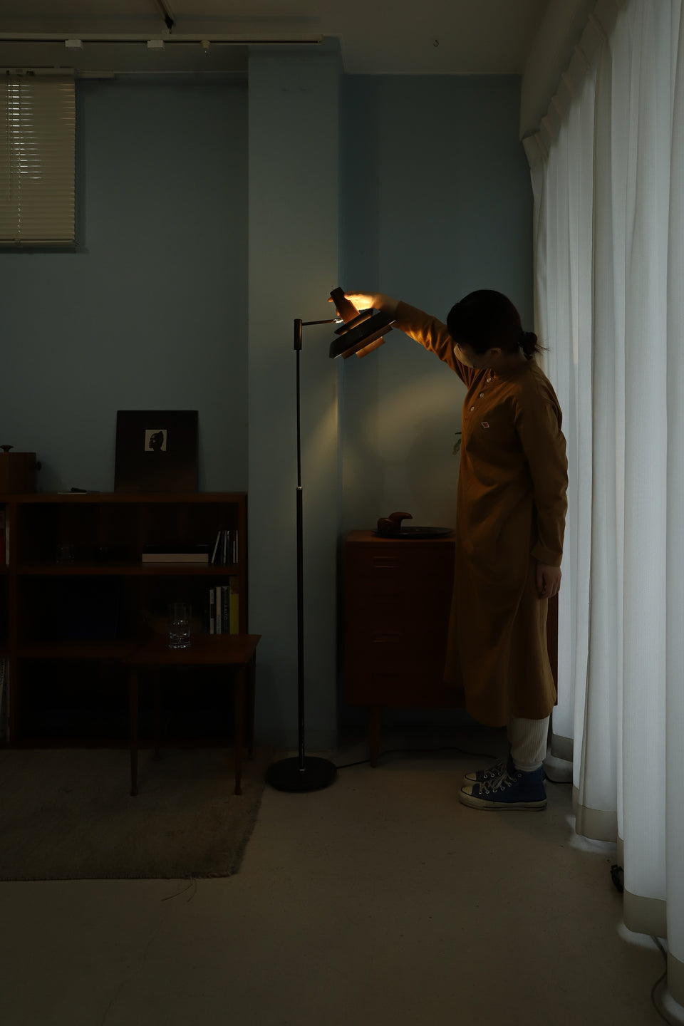 Danish Vintage Floor Stand Light/デンマークヴィンテージ フロアスタンドライト 照明 北欧インテリア