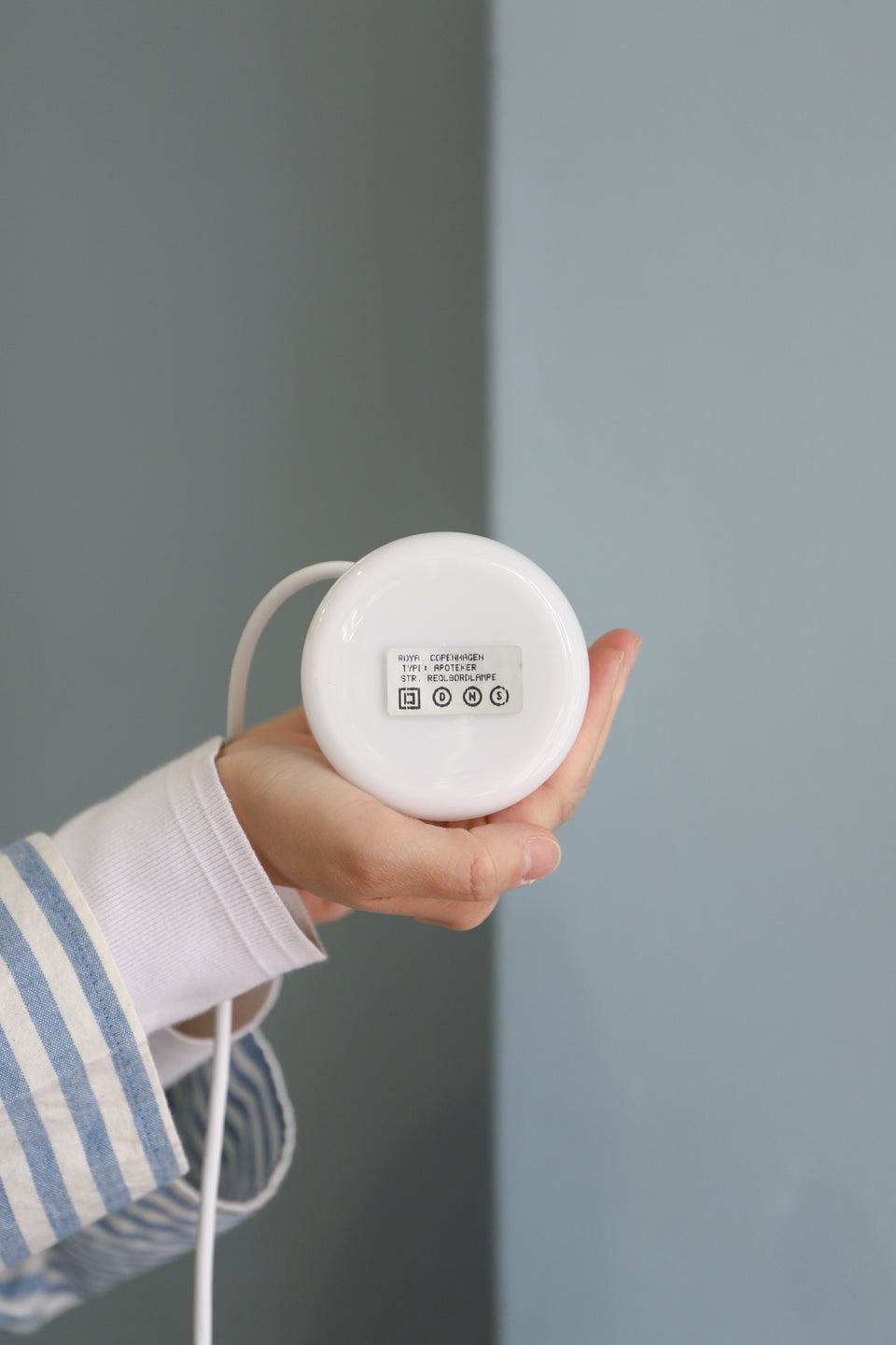 Danish Vintage Holmegaard Table Lamp Apoteker Small/ホルムガード テーブルランプ シセ・ヴェアナー スモールサイズ 間接照明 デンマークヴィンテージ