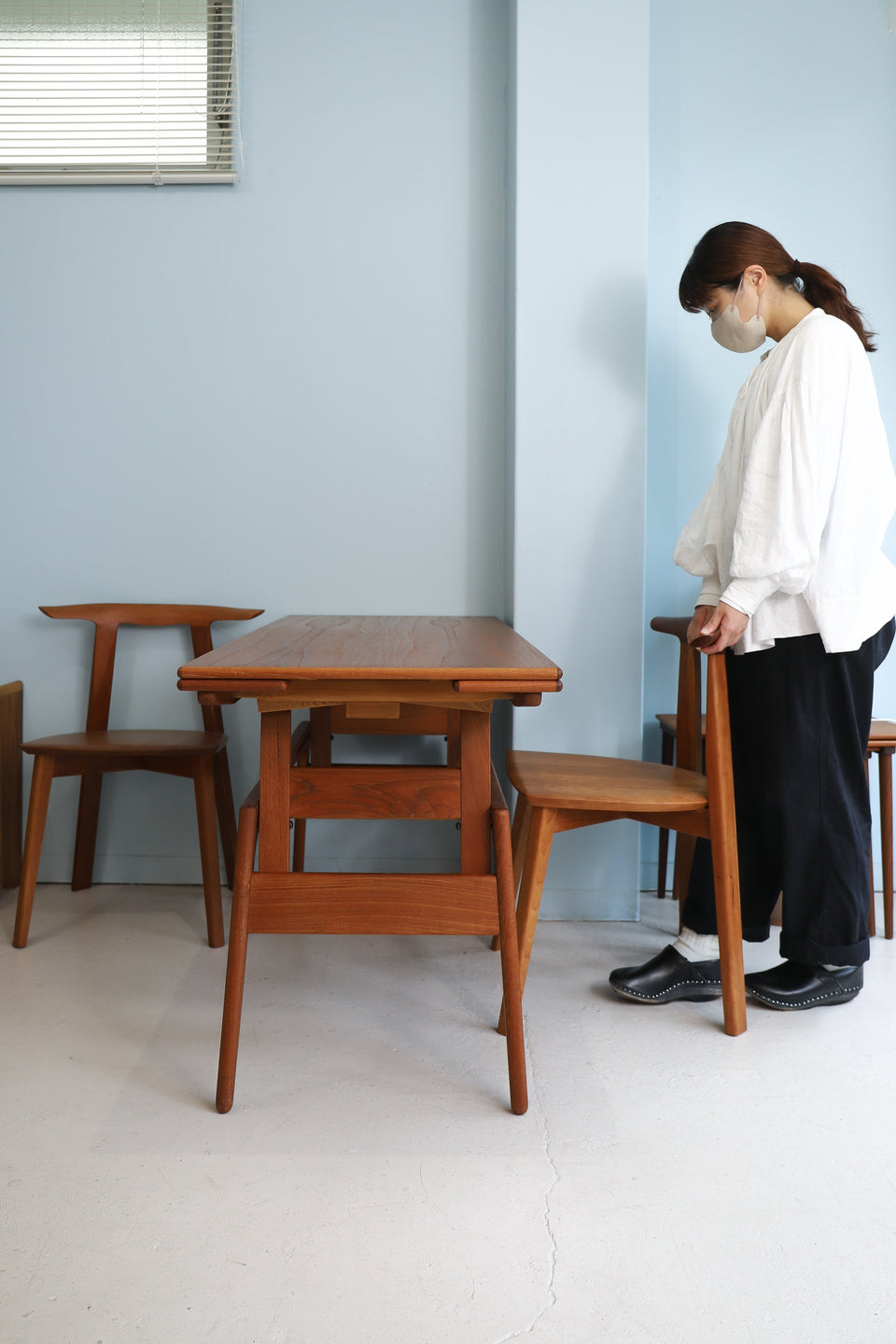 Trioh Møbler Elevator Extension Table Danish Vintage/デンマークヴィンテージ トリオモブラー エレベーター エクステンションテーブル 北欧家具