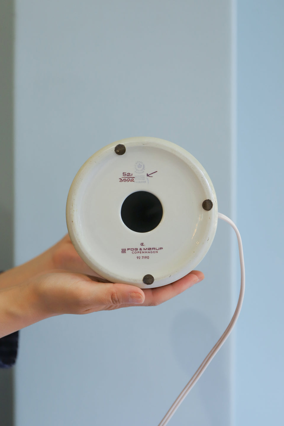 Vintage Royal Copenhagen Table Lamp Tenera Fog&Morup/ロイヤルコペンハーゲン ヴィンテージ テーブルランプ テネラ 照明 北欧インテリア