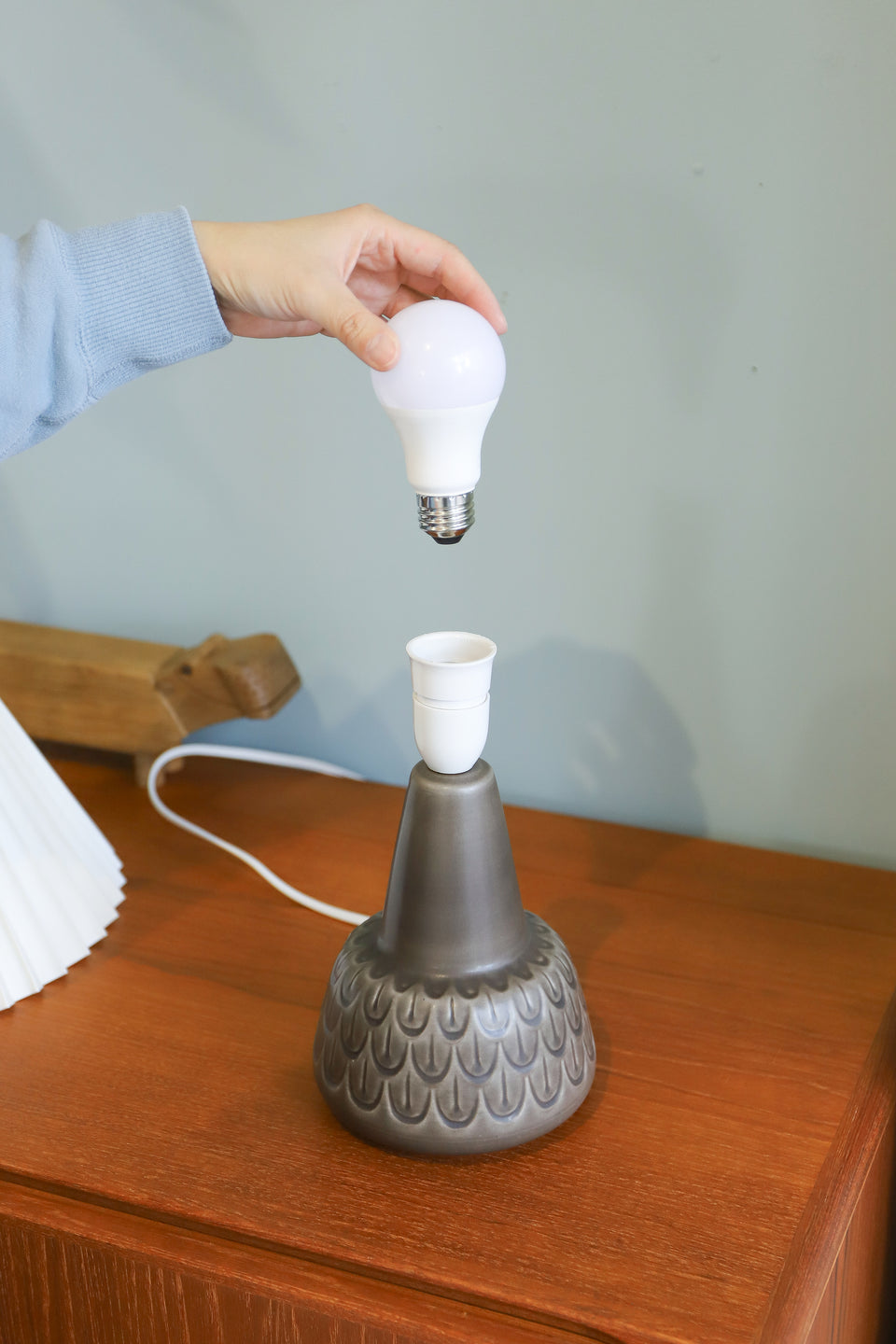 Danish Vintage Søholm Table Lamp Model 1015 Einar Johansen/スーホルム テーブルランプ エイナー・ヨハンセン 間接照明 北欧インテリア デンマークヴィンテージ