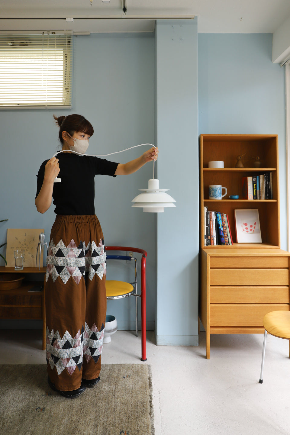 Horn Pendant Light Type776 White Danish Vintage/デンマークヴィンテージ ホーン ペンダントライト 照明 北欧インテリア