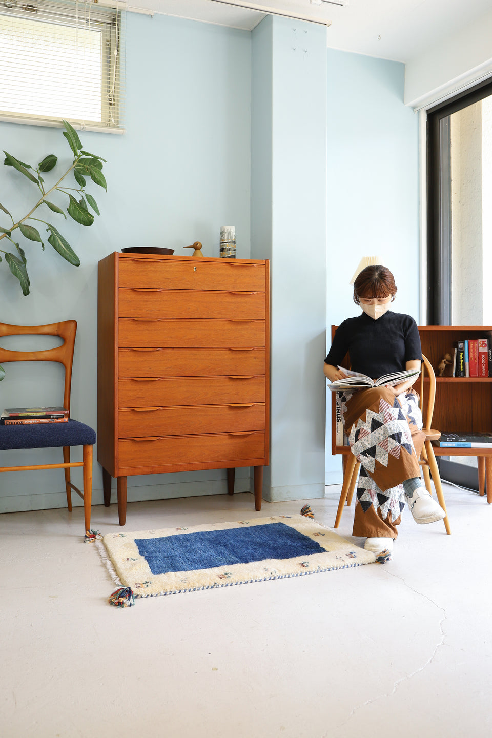 Illums Bolighus 7drawer Chest Danish Vintage/デンマークヴィンテージ 7段チェスト イルムスボリフス 収納家具 北欧インテリア