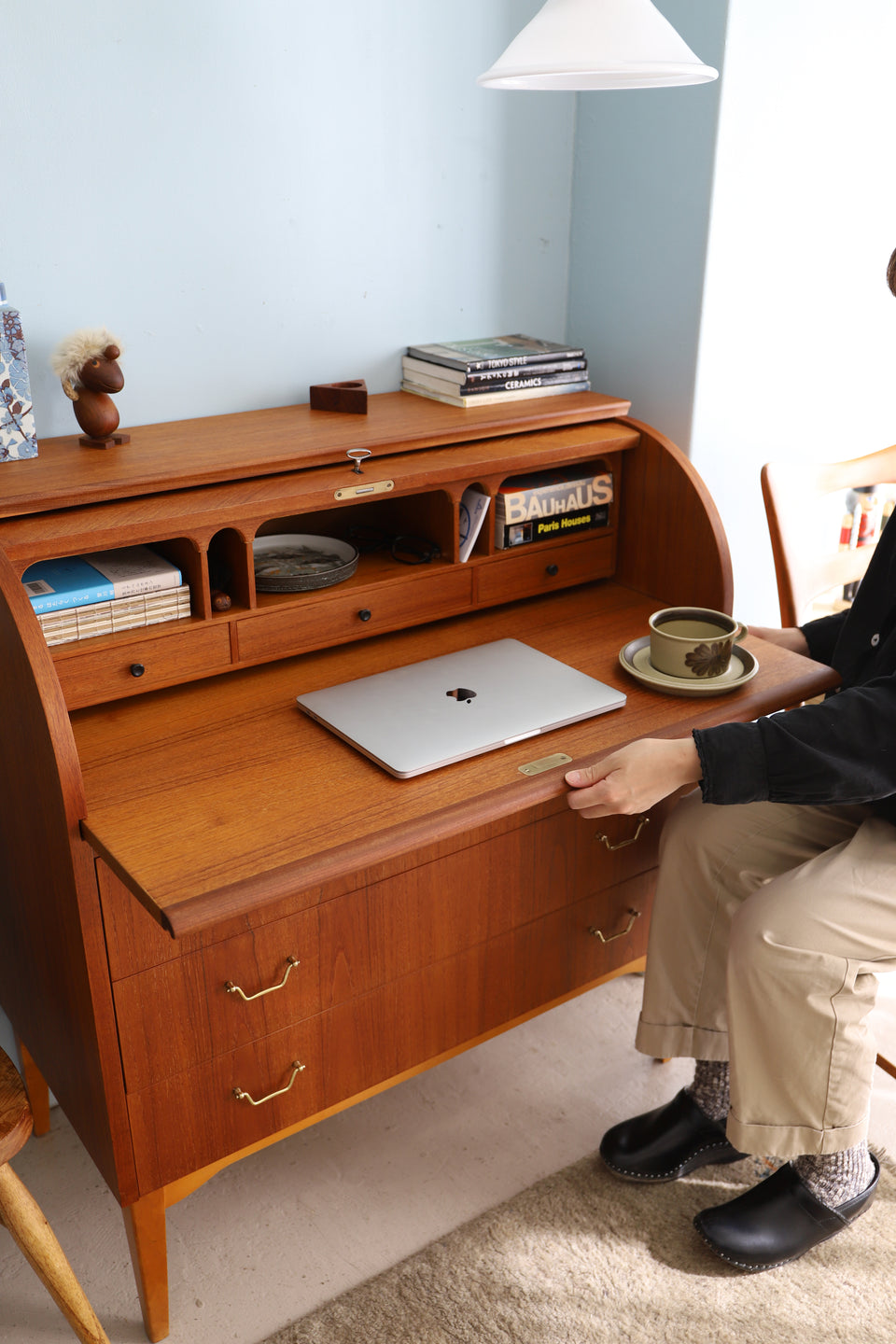 Rolltop Bureau Egon Ostergaard Swedish Vintage/スウェーデンヴィンテージ ロールトップビューロー エゴン・オスターガード 北欧家具
