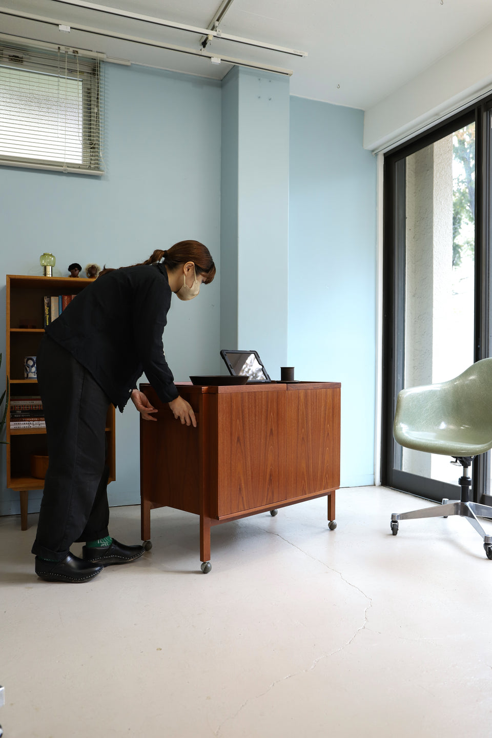 Danish Vintage Vantinge Møbelindustri Side Board Cabinet Trolley/デンマークヴィンテージ サイドボードキャビネット トロリー 北欧家具