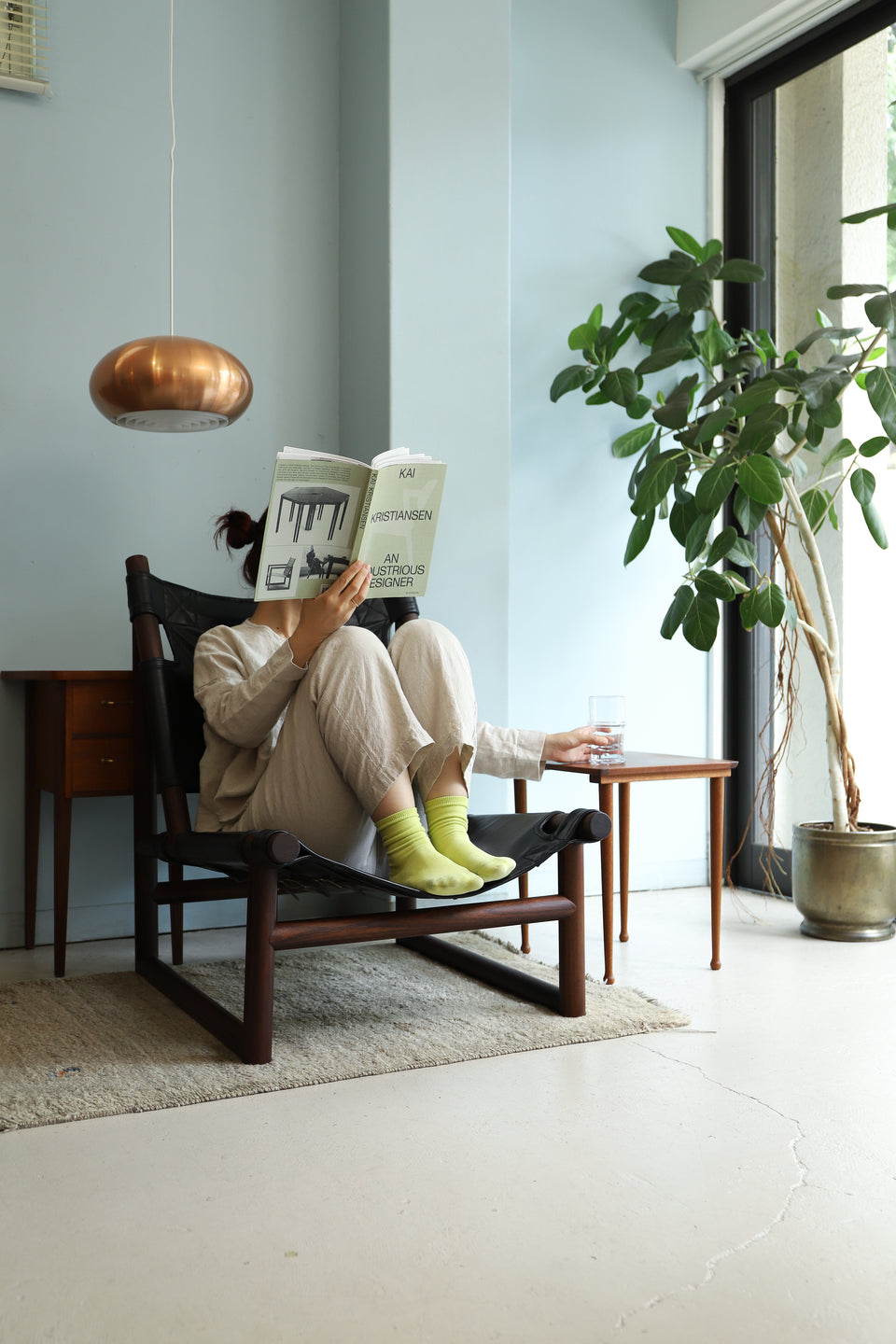 Midcentury Vintage Rosewood Sling Chair/ミッドセンチュリーヴィンテージ スリングチェア ローズウッド