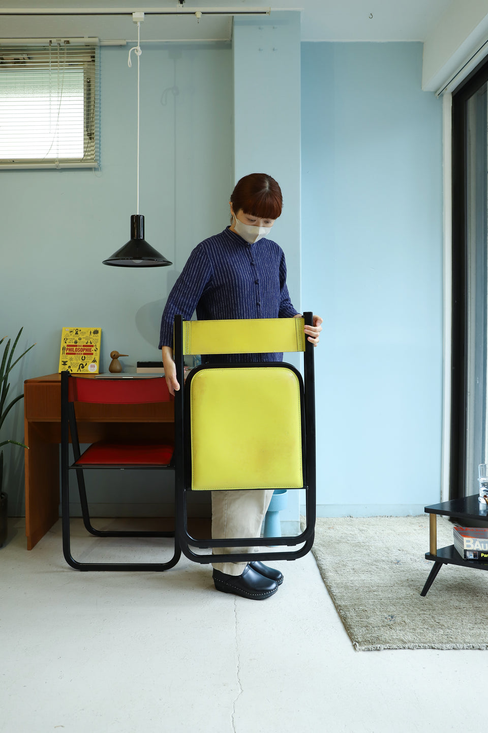 Italian Vintage Arrben Folding Chair Tamara/イタリアヴィンテージ アルベン フォールディングチェア 折りたたみ モダンデザイン