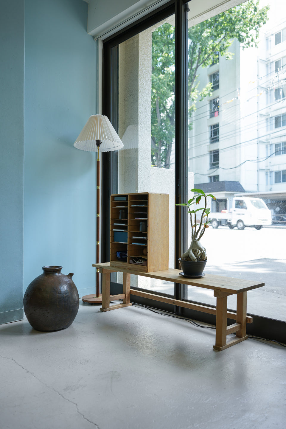 Japanese Vintage Wooden Furniture/ジャパンヴィンテージ 木の家具 長机 カルテケース 古道具 シャビーシック