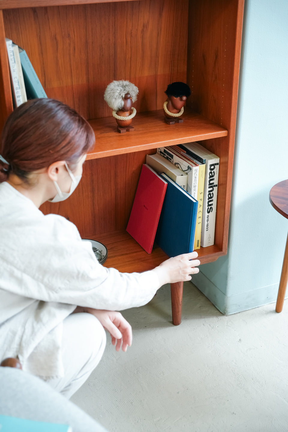 Teakwood Bookcase Shelf Danish Vintage/デンマークヴィンテージ ブックケース シェルフ チーク材