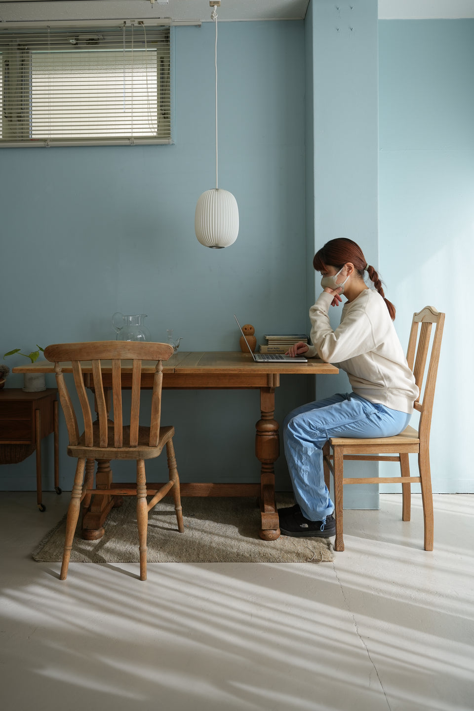 UK Antique Extension Table/イギリスアンティーク エクステンションテーブル