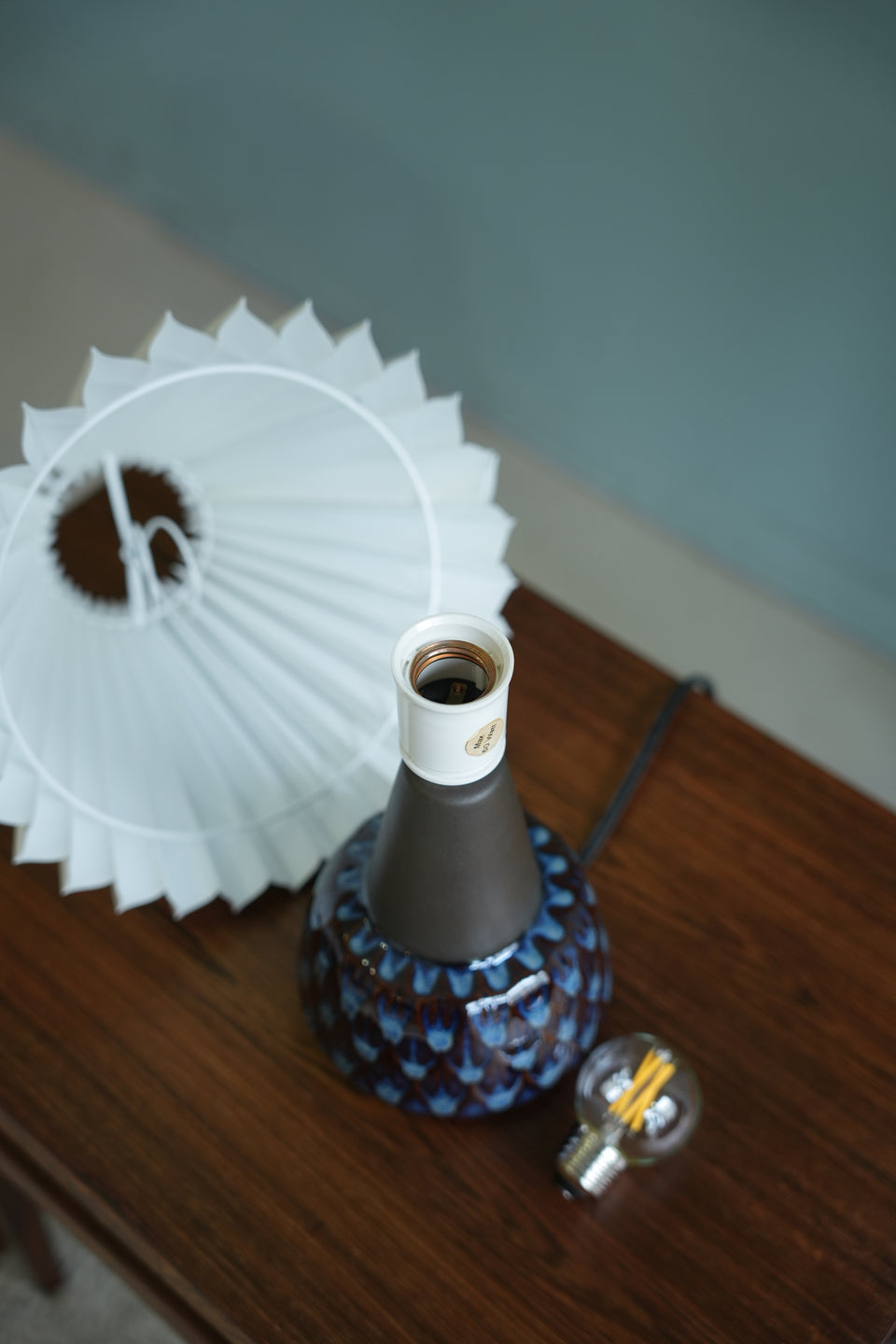 Vintage Søholm Table Lamp Model 1015 Einar Johansen/スーホルム テーブルランプ エイナー・ヨハンセン 間接照明 北欧インテリア デンマークヴィンテージ