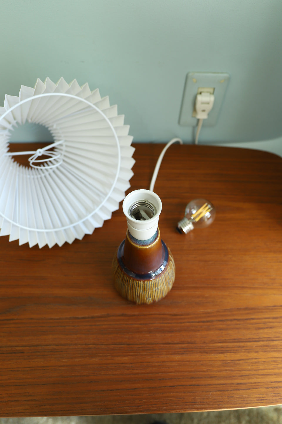 Vintage Søholm Table Lamp Manilla Model 3305/スーホルム テーブルランプ マニラ 間接照明 北欧インテリア