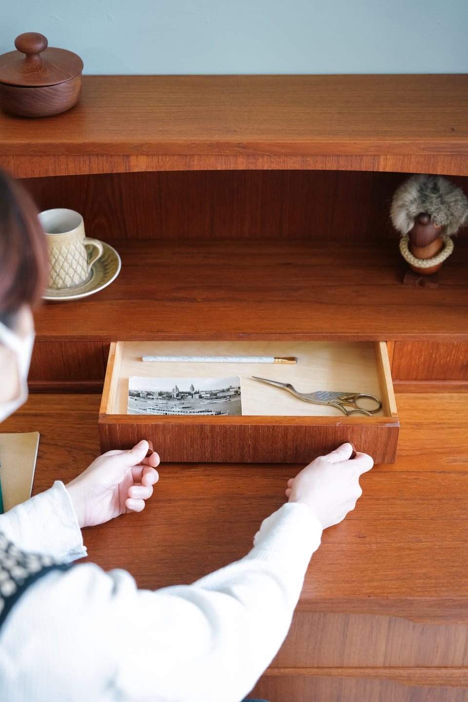 Writing Bureau Dresser Danish Vintage/デンマークヴィンテージ ライティングビューロー ドレッサー