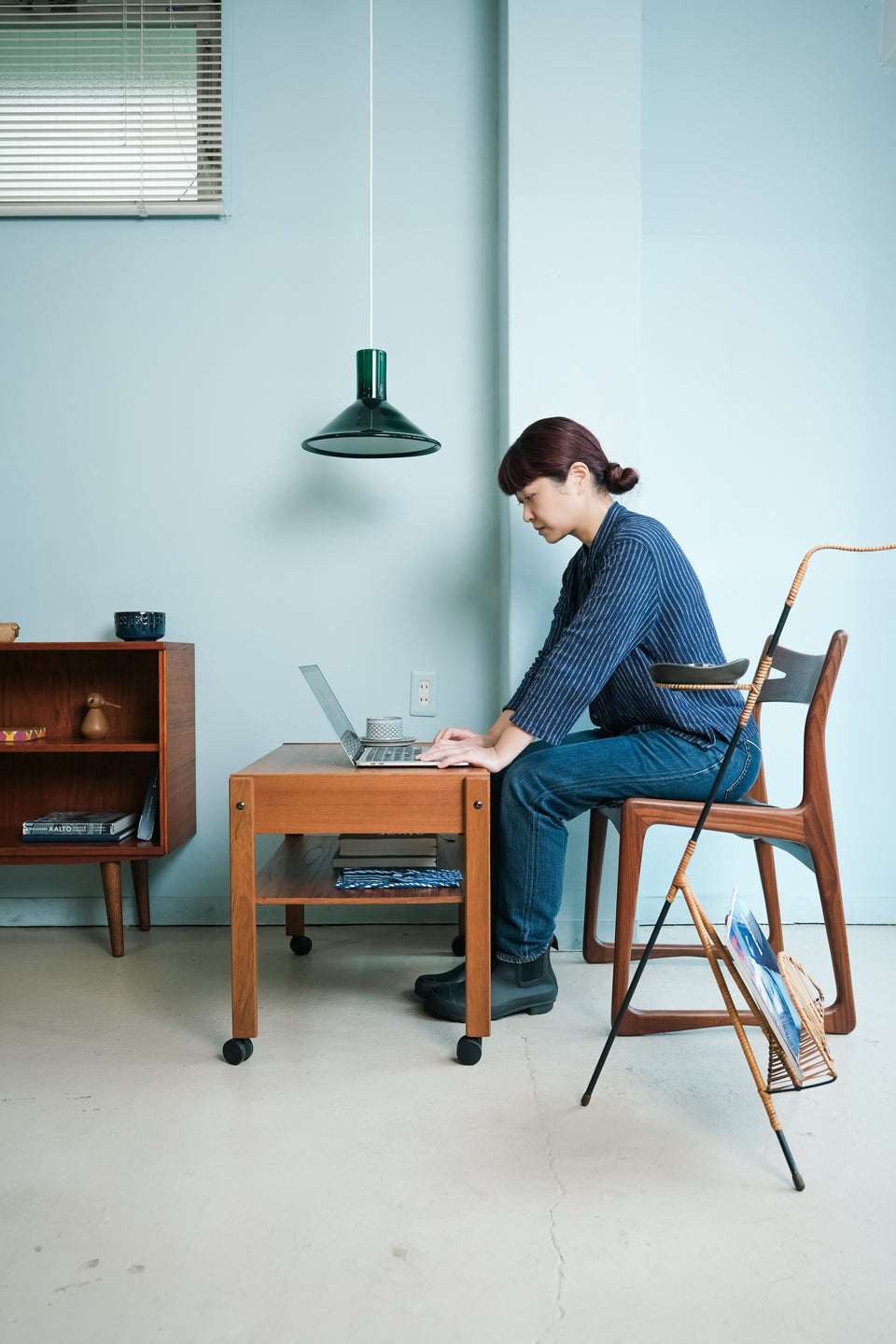 Danish Vintage PBJ Møbler Trolley Wagon Side Table/デンマークヴィンテージ トロリー ワゴン サイドテーブル 北欧家具