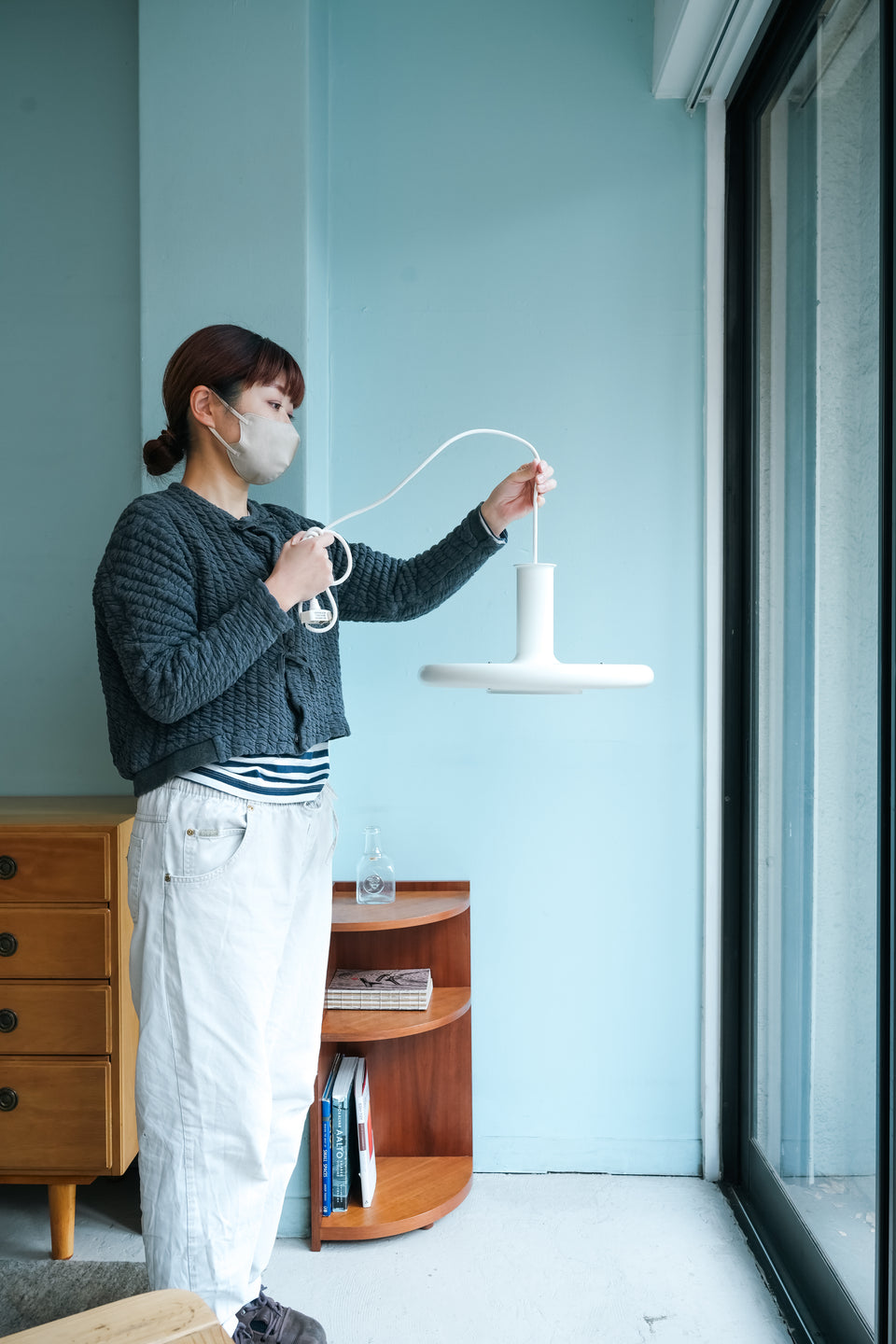 Fog&Mørup Optima Pendant Light White Small/フォグ&モーラップ オプティマ ペンダントライト 北欧インテリア