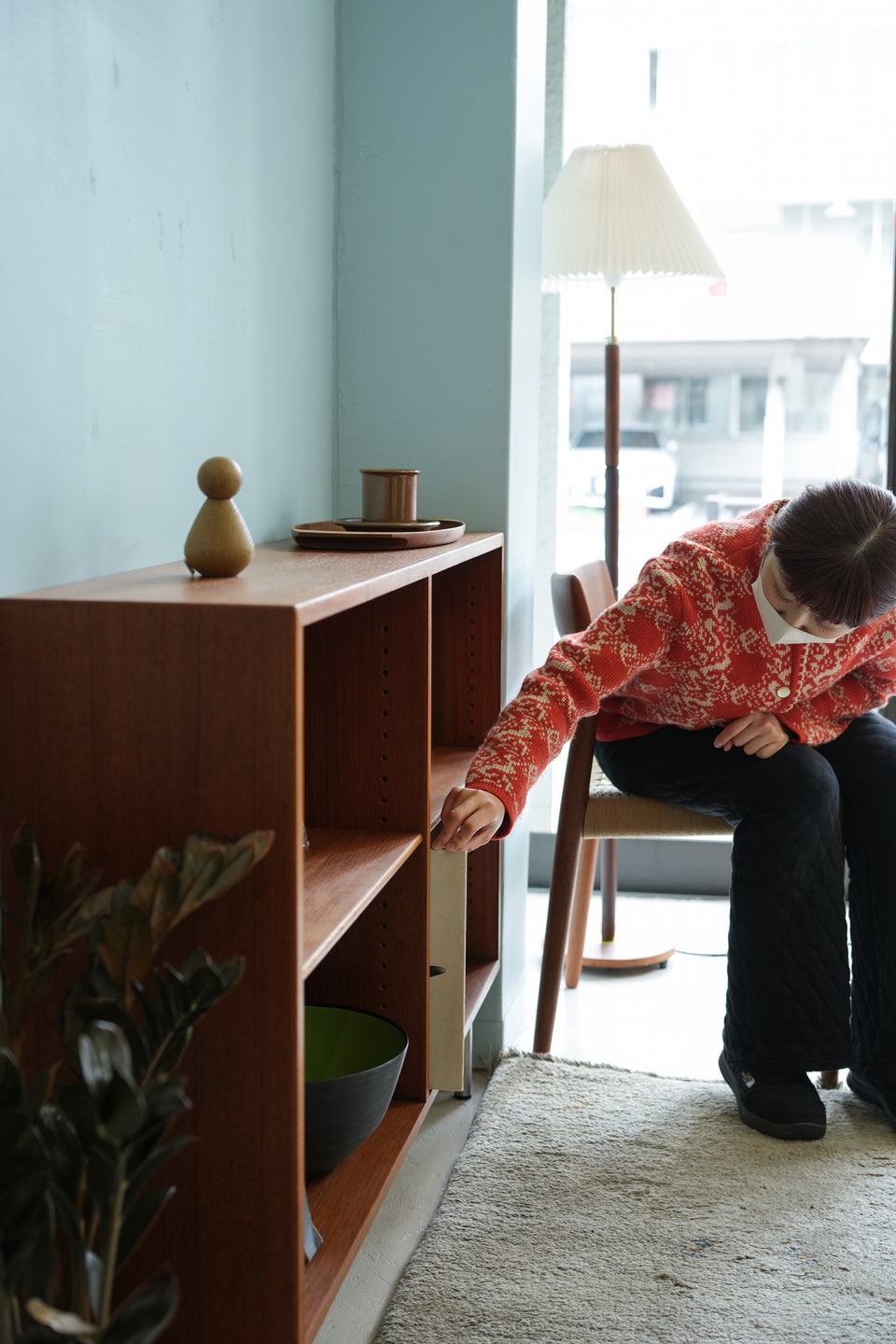 Børge Mogensen Bookcase Teakwood FDB Møbler/ボーエ・モーエンセン ブックケース 本棚 チーク材 デンマークヴィンテージ