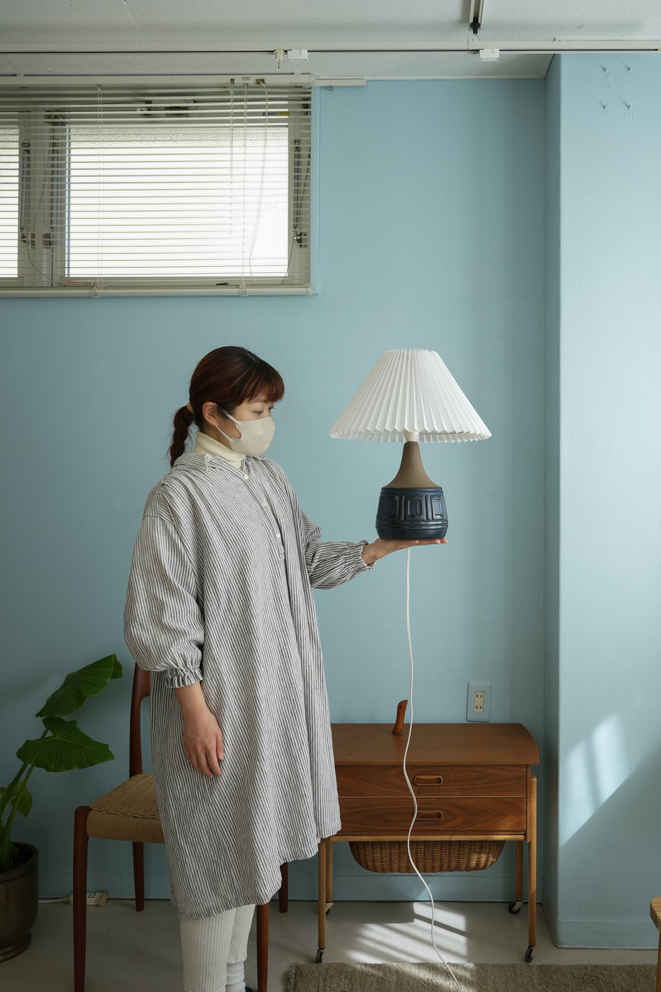Danish Vintage Table Lamp Niels Preben Larsen/デンマークヴィンテージ テーブルランプ 照明 北欧インテリア