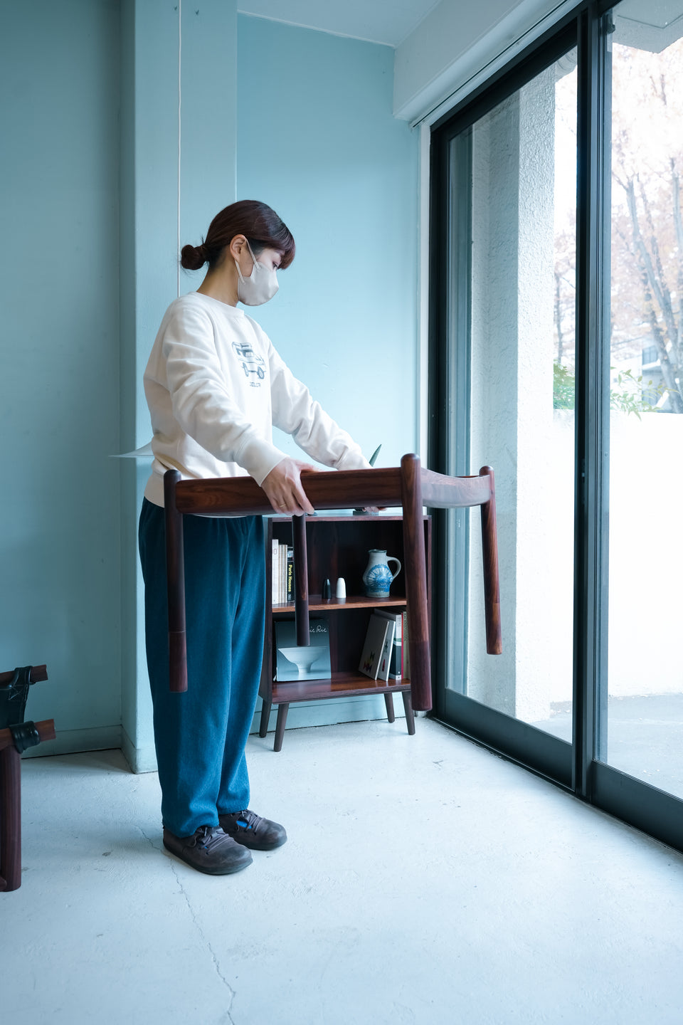 Danish Vintage Rosewood Square Coffee Table/デンマークヴィンテージ コーヒーテーブル ローズウッド材 北欧家具
