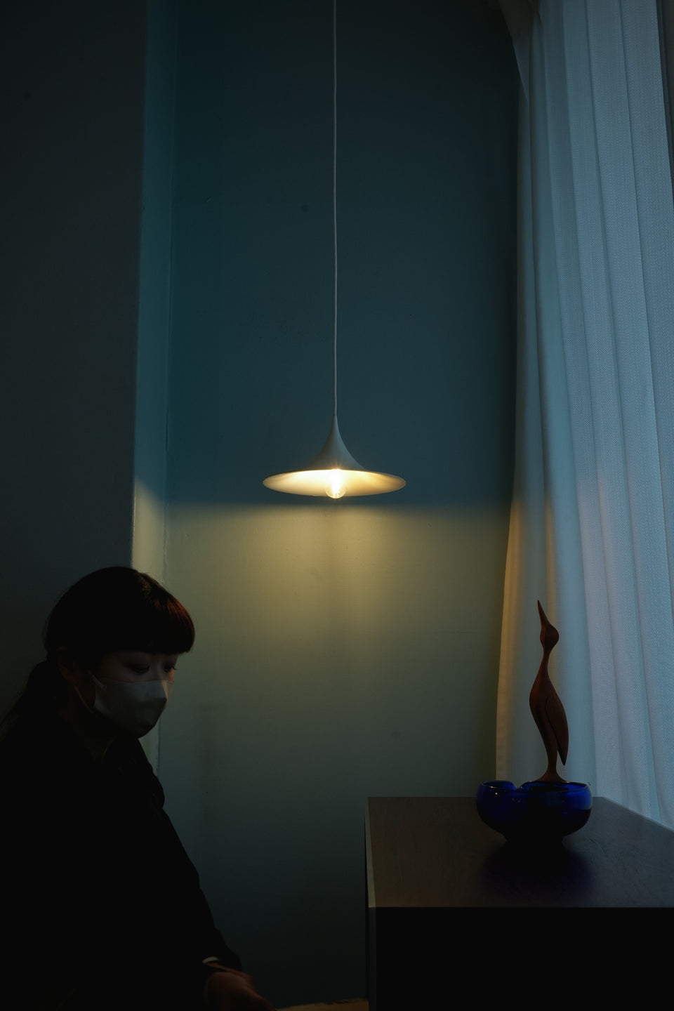 Danish Vintage SEMI Pendant Light/デンマークヴィンテージ セミ ペンダントライト 照明 北欧インテリア