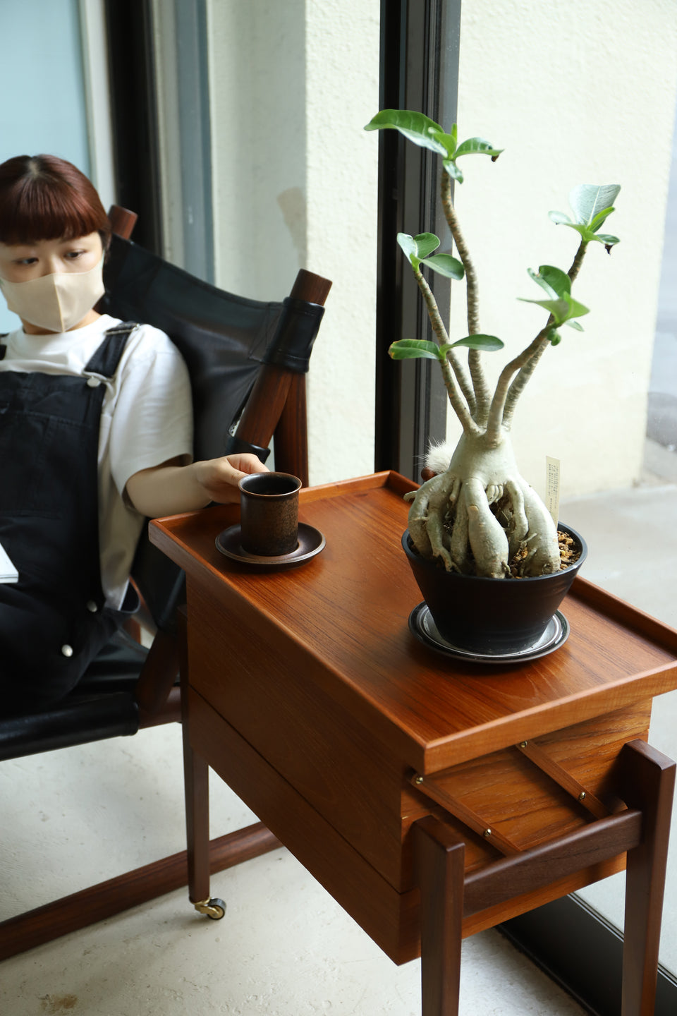Danish Vintage Sewing Wagon Table/デンマークヴィンテージ ソーイングワゴンテーブル 北欧家具