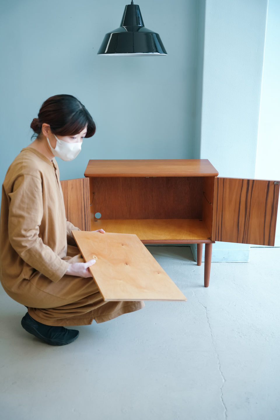 Danish Vintage Teak Small Cabinet/デンマークヴィンテージ スモールキャビネット チーク材