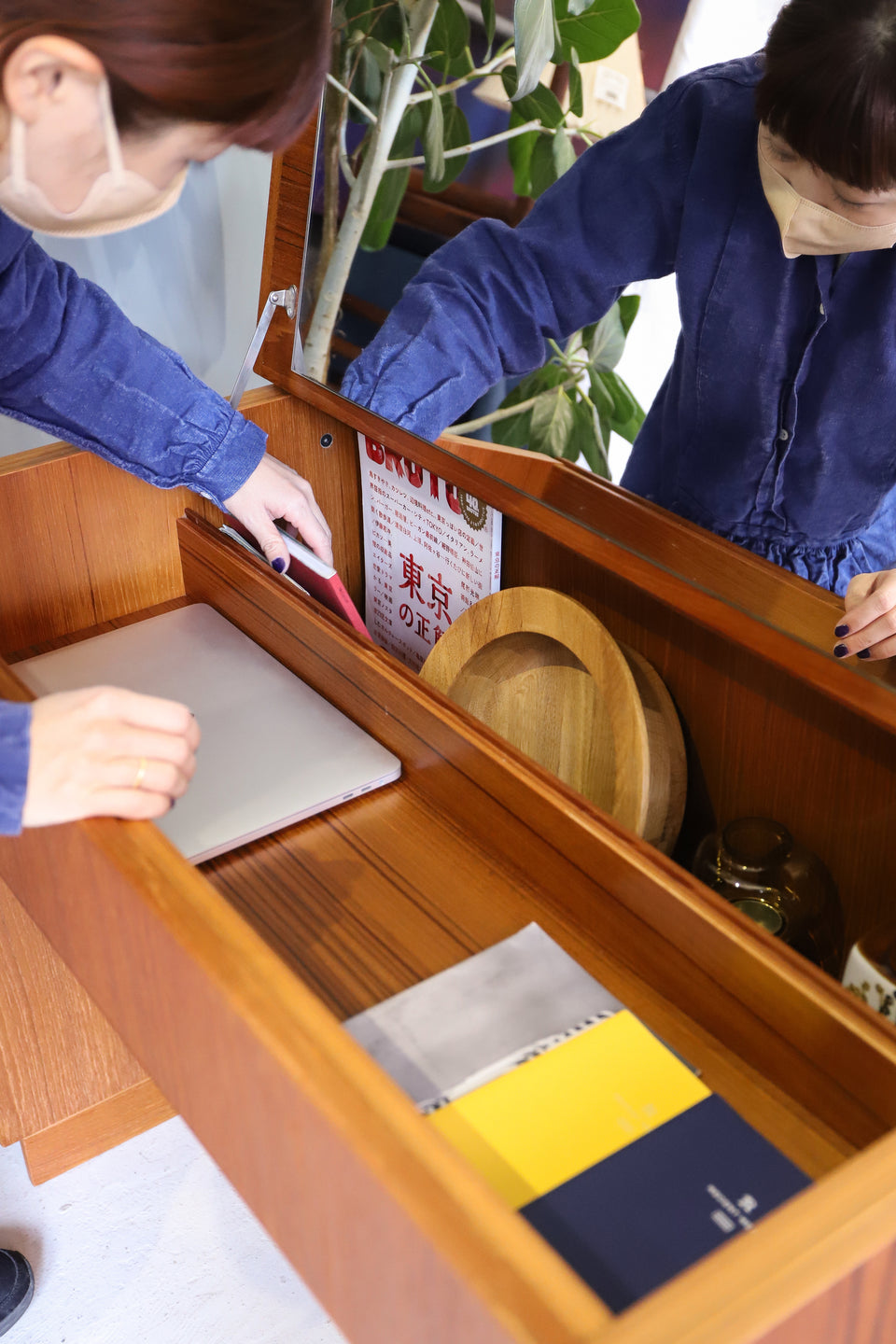 Danish Vintage Komfort Vanity Dresser/デンマークヴィンテージ コンフォート バニティ ドレッサー テーブル 北欧家具