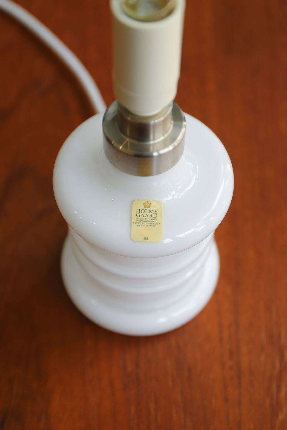 Danish Vintage Holmegaard Table Lamp Apoteker Small/ホルムガード テーブルランプ シセ・ヴェアナー スモールサイズ 間接照明 デンマークヴィンテージ