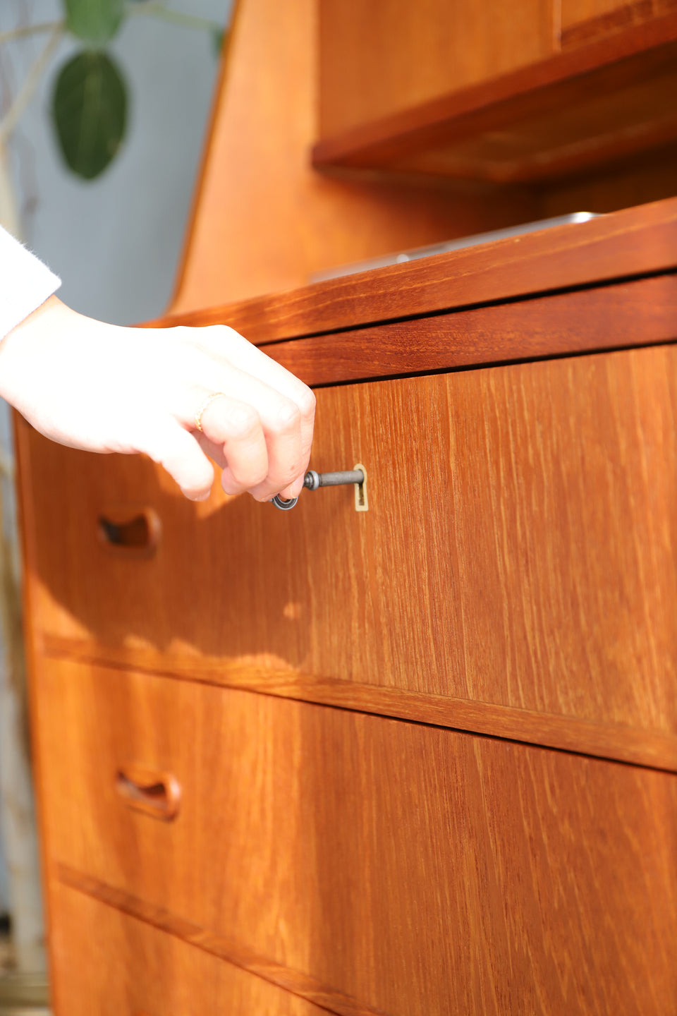 Danish Vintage Teakwood Writing Bureau/デンマークヴィンテージ ライティングビューロー チーク材 北欧家具