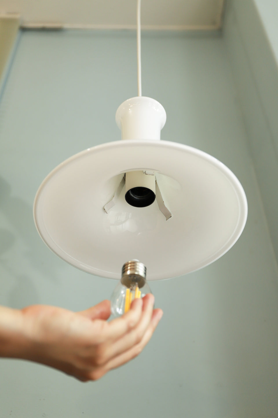 Holmegaard Pendant Light Mandarin/ホルムガード ペンダントライト マンダリン デンマークヴィンテージ 北欧インテリア