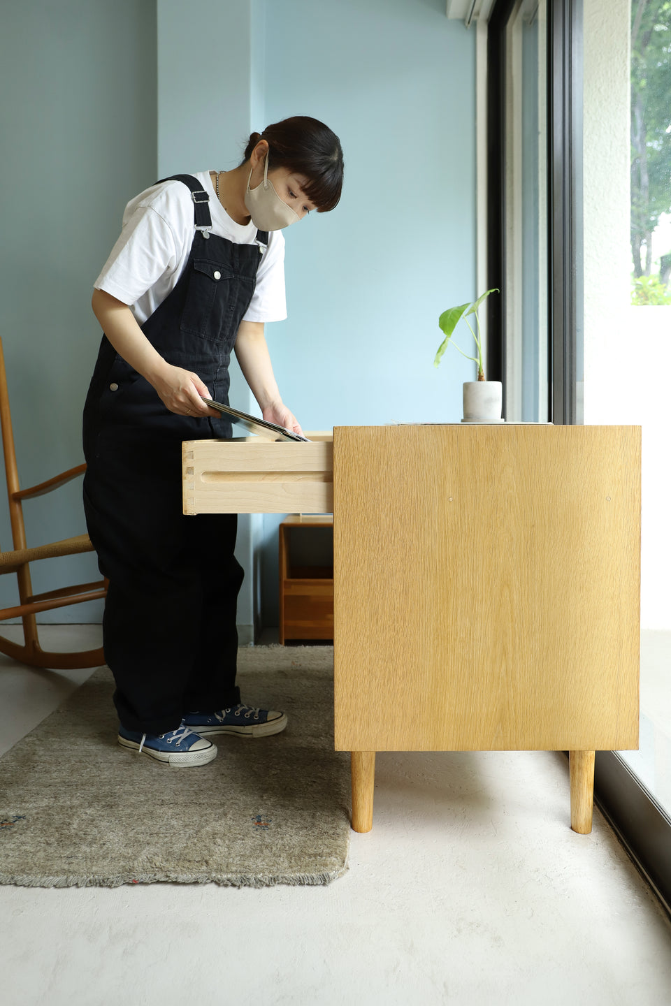 Hans J. Wegner RY100 Chest Oakwood RY MØBLER/ハンス・J・ウェグナー チェスト オーク材 デンマークヴィンテージ 北欧家具