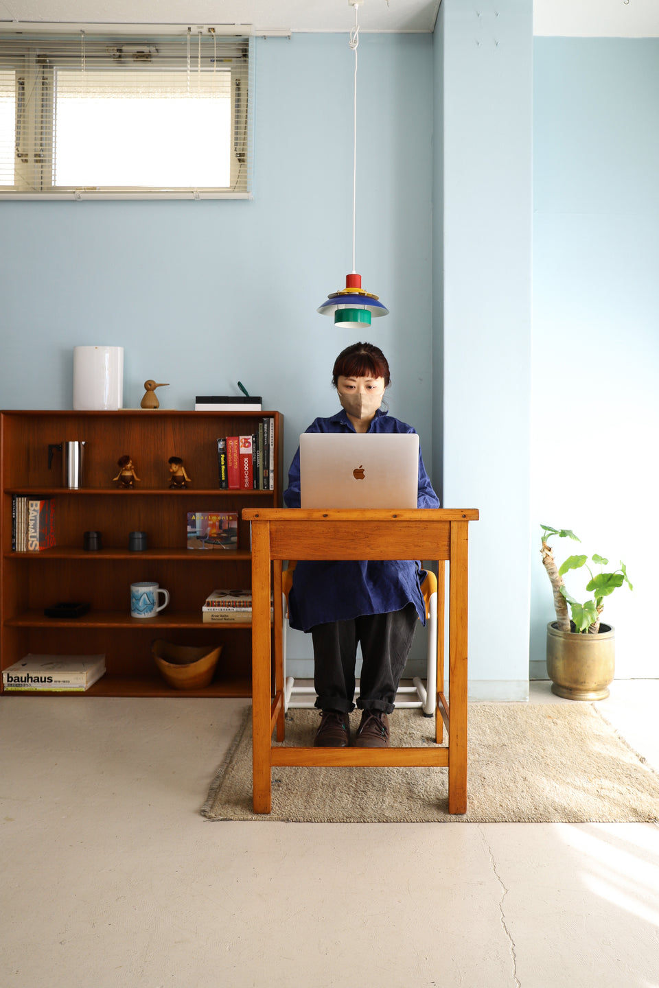 UK Vintage Esavian Ltd Folding School Desk/イギリスヴィンテージ エサビアン 折りたたみ スクールデスク 学校机