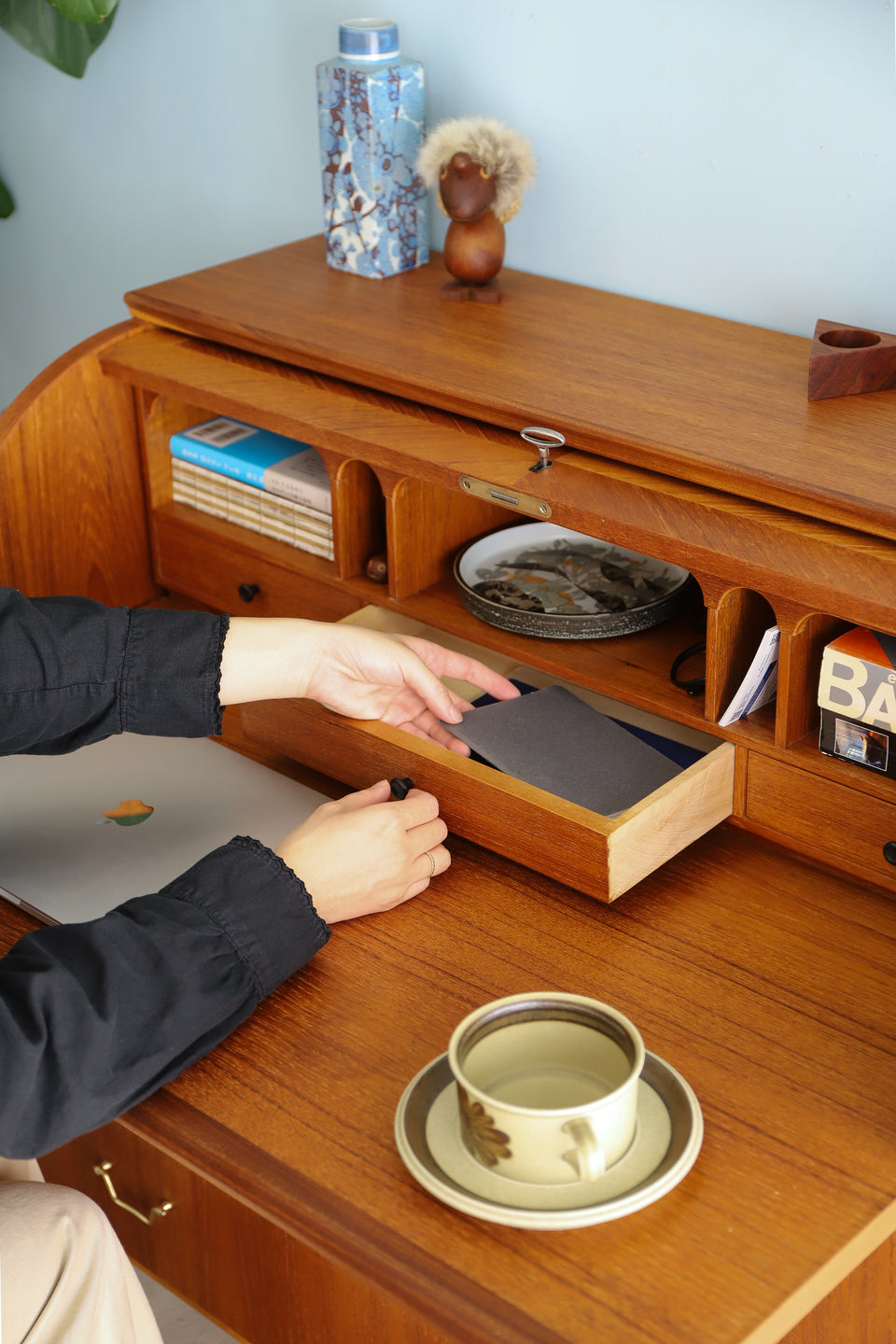 Rolltop Bureau Egon Ostergaard Swedish Vintage/スウェーデンヴィンテージ ロールトップビューロー エゴン・オスターガード 北欧家具