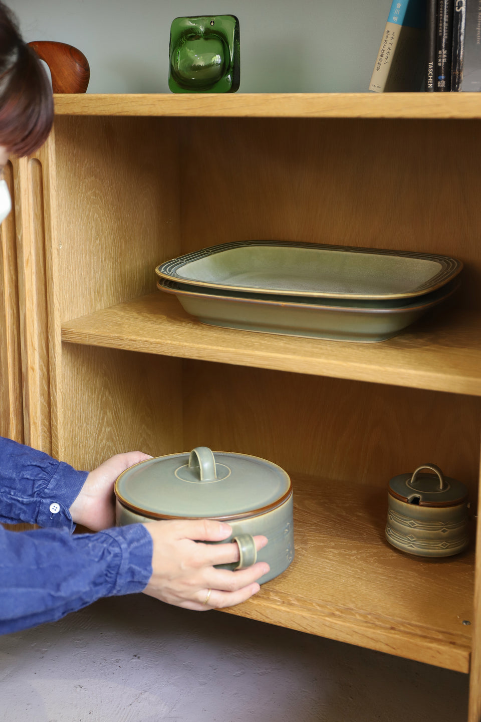 RY MØBLER Hans J. Wegner System Cabinet RY100/デンマークヴィンテージ ハンス・J・ウェグナー システムキャビネット オーク材 北欧家具