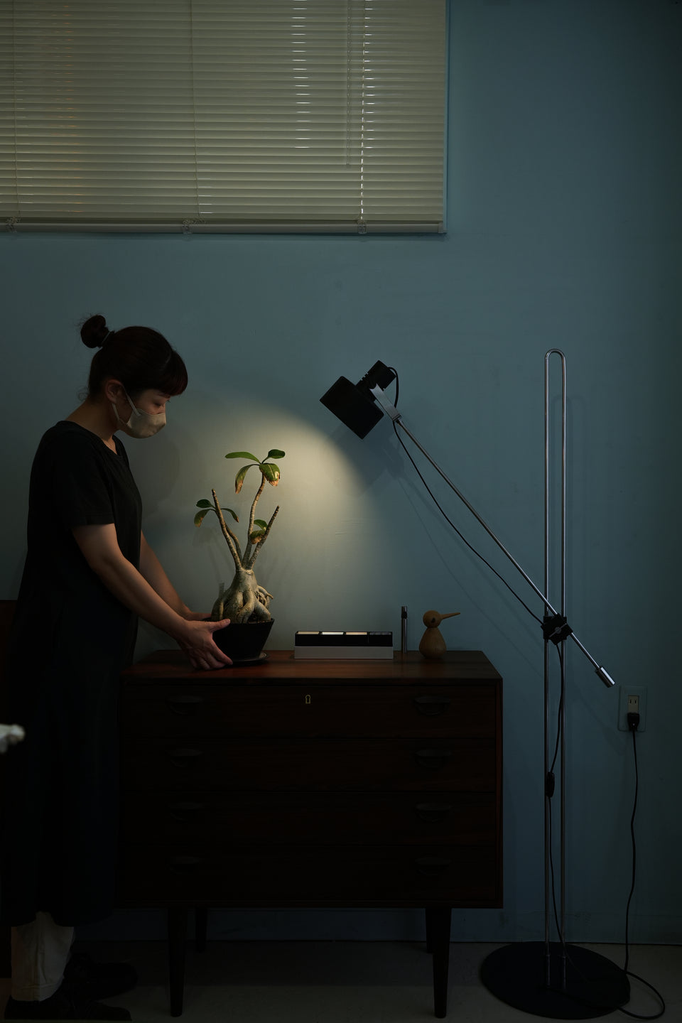 Midcentury Vintage Floor Stand Light/ミッドセンチュリーヴィンテージ フロアスタンドライト 間接照明