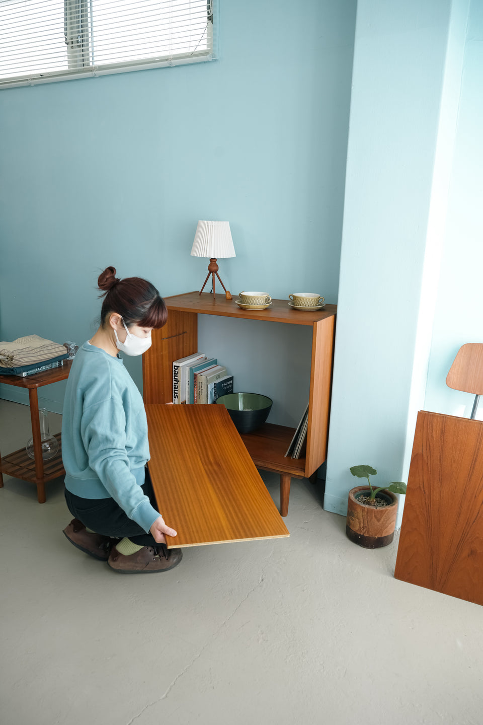 Small Side Board Cabinet Teak Danish Vintage/デンマークヴィンテージ スモールサイドボードキャビネット チーク材 北欧家具