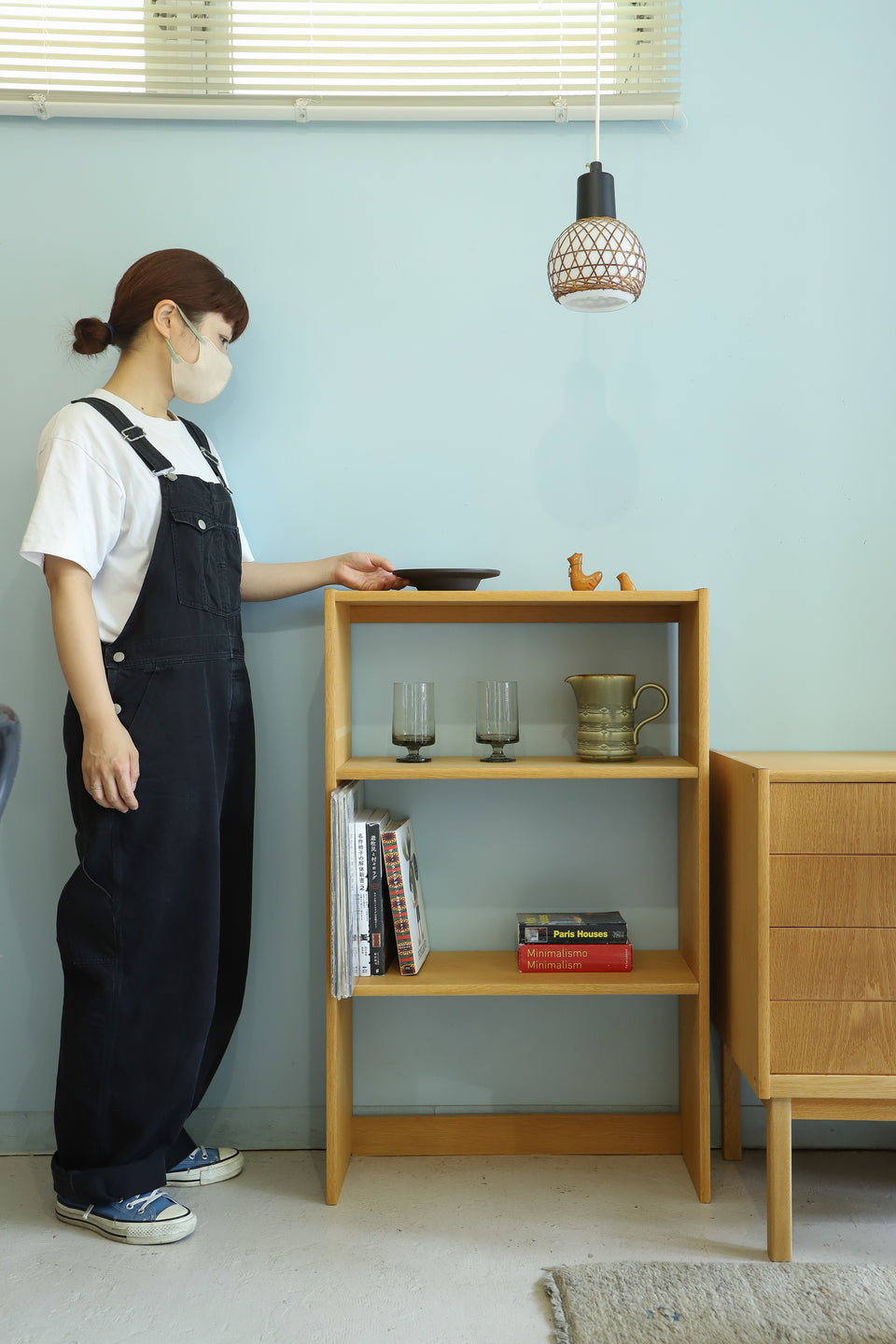 Swedish Vintage Bookcase Shelf Bodafors/スウェーデンヴィンテージ ブックケース シェルフ ボダフォース 北欧家具