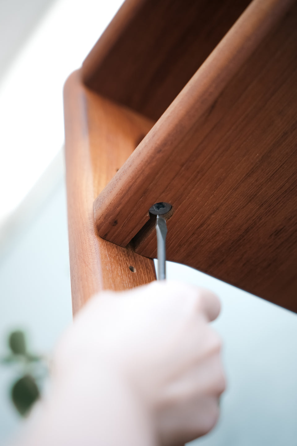 Danish Vintage Teak Wagon Shelf with Drawer/デンマークヴィンテージ ワゴン シェルフ チーク材