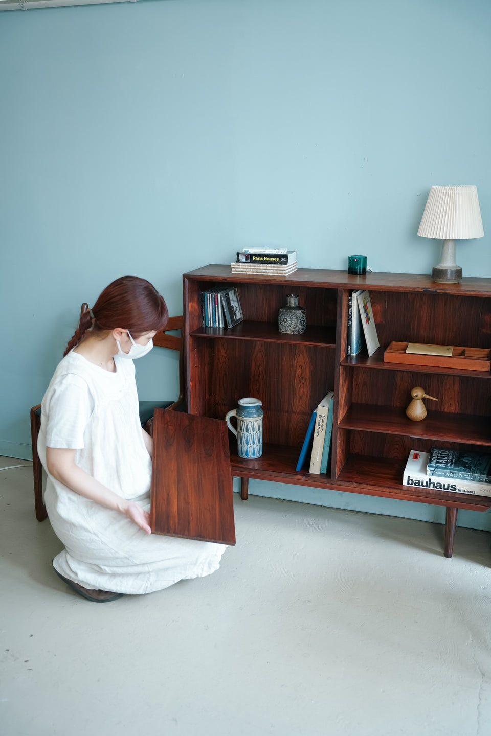 Danish Vintage Rosewood Bookcase/デンマークヴィンテージ ブックケース ローズウッド材