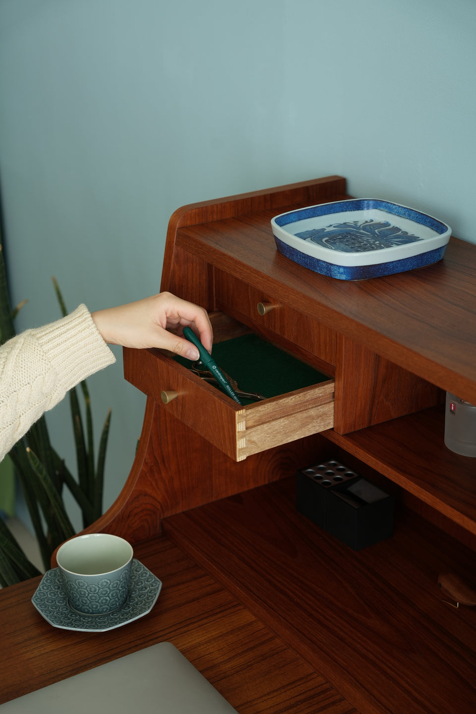 Gunnar Nielsen Tibergaard Writing Bureau Danish Vintage/デンマークヴィンテージ ライティングビューロー 北欧家具