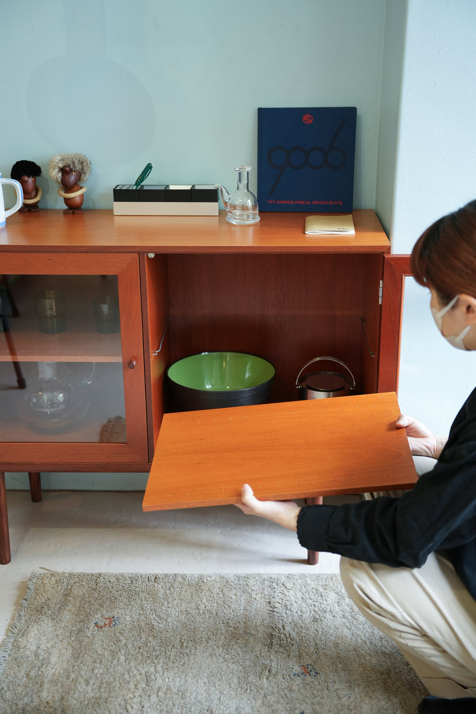 HG Mobler Cabinet Shelf Danish Vintage/デンマークヴィンテージ HGモブラー キャビネット シェルフ 収納 北欧家具