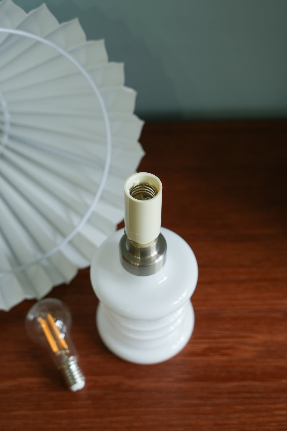 Holmegaard Apoteker Table Lamp Small Danish Vintage/デンマークヴィンテージ ホルムガード テーブルランプ 北欧インテリア