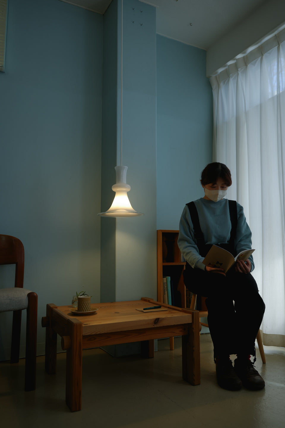 Holmegaard Pendant Light Etude2 White/ホルムガード ペンダントライト エチュード マイケル・バング デンマークヴィンテージ