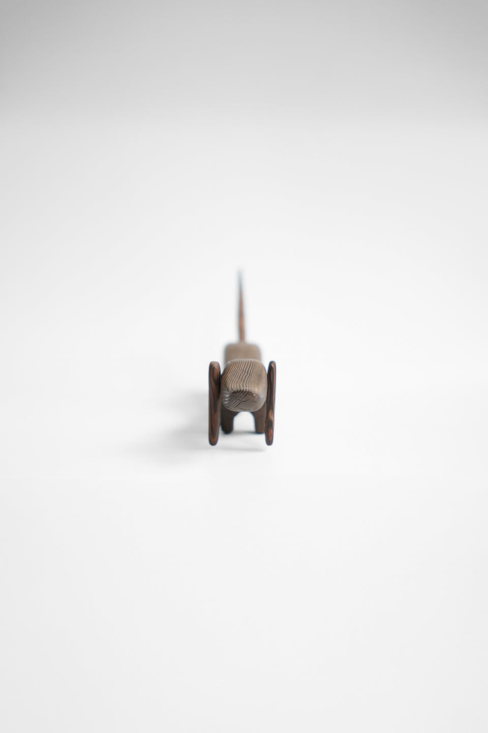 Hoyng Jungerhans Wooden Dachshund Dutch Vintage/オランダヴィンテージ 木のダックスフンド