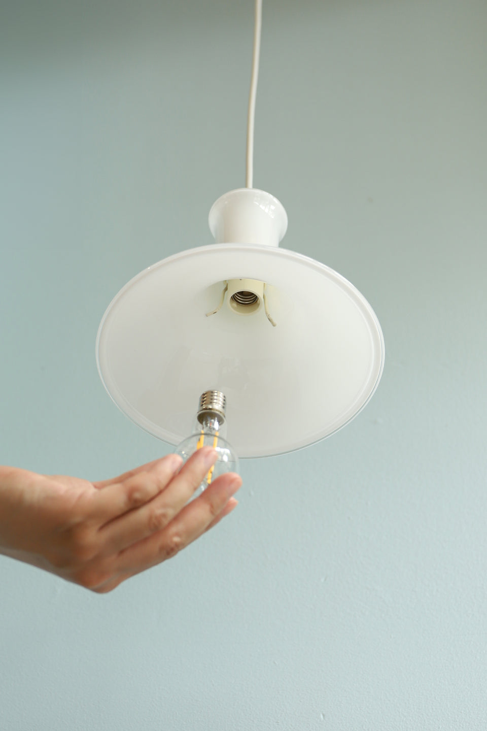 Holmegaard Pendant Light Mandarin/ホルムガード ペンダントライト マンダリン デンマークヴィンテージ 北欧インテリア