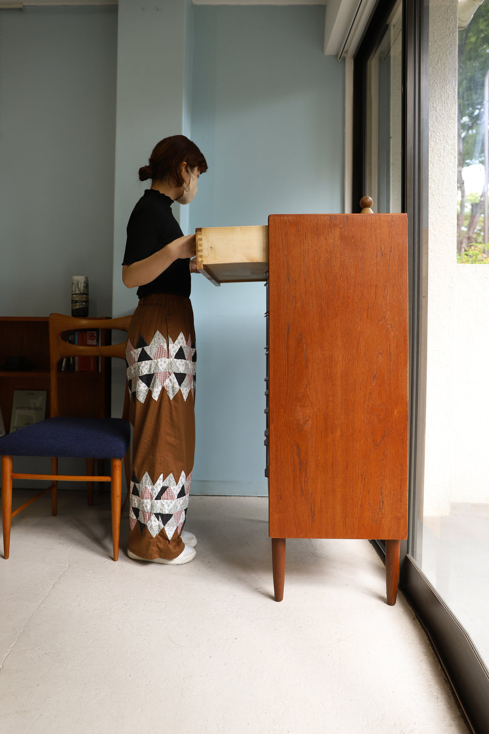 Illums Bolighus 7drawer Chest Danish Vintage/デンマークヴィンテージ 7段チェスト イルムスボリフス 収納家具 北欧インテリア