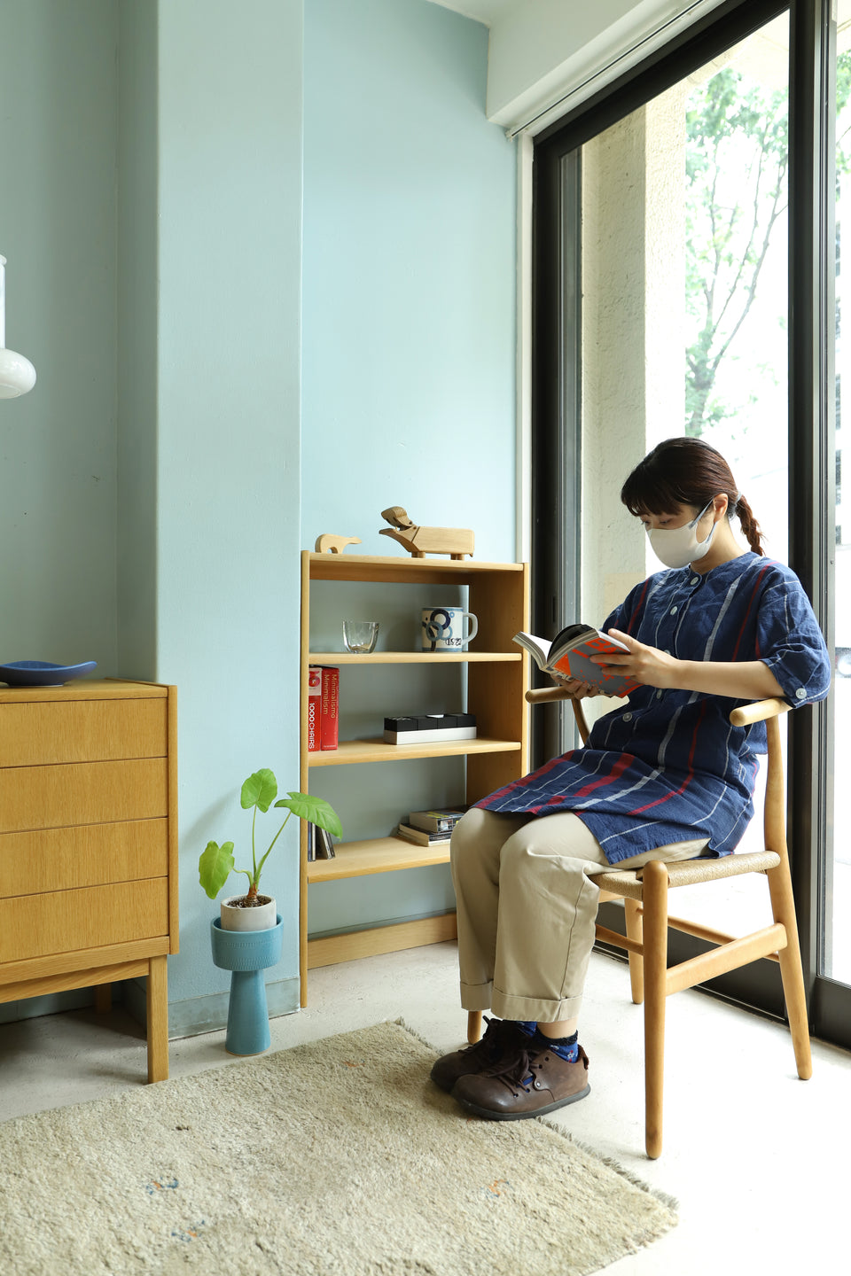 Swedish Vintage Bodafors Bookcase Shelf Oakwood/スウェーデンヴィンテージ ボダフォース ブックケース オーク材