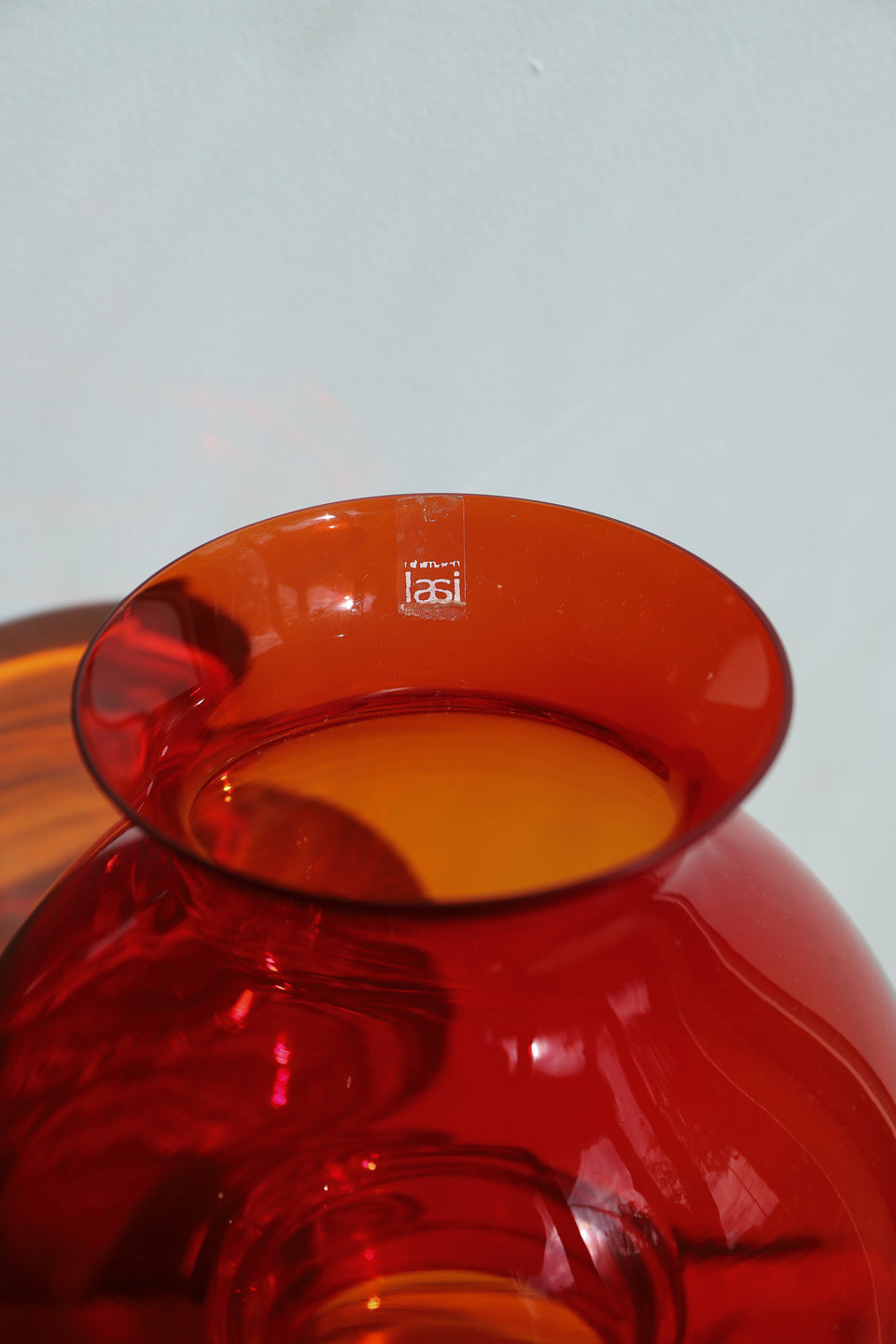 Scandinavian Vintage Glass Candle Holder/北欧ヴィンテージ キャンドルホルダー ガラス 燭台 ミッドセンチュリー